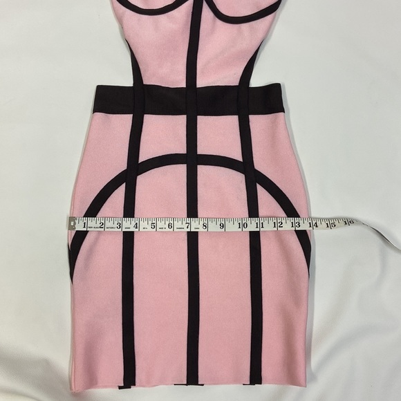Bodycon Stretch Elasticity Bandage Backless cross ribbon, Sexy dress size XS - Picture 8 of 13